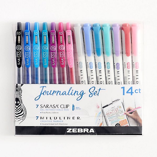 Crate Paper Journal Studio 03 Journaling Pens - 2 pack - Blue and Black