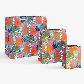 floral gift bags