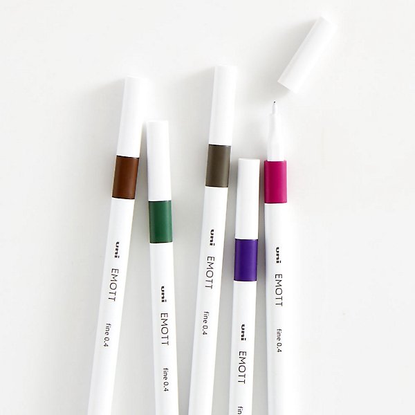 Specialty Emott 5 Pen Set - 4 color set options – The Paper +