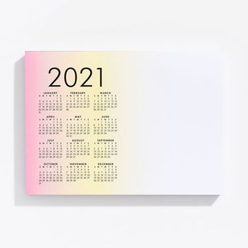 21 Mouse Pad Calendar Paper Source