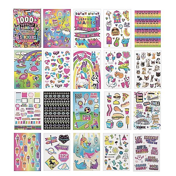 Draw-Along: Rainbow Stickers [Book]