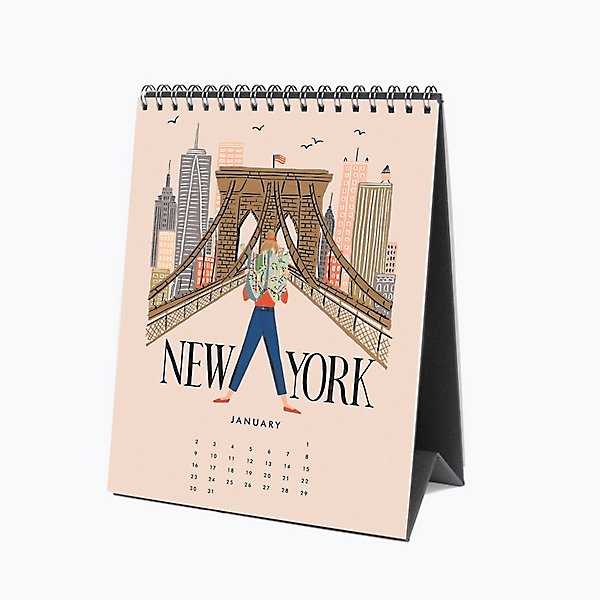 2022 Explore The World Desk Calendar | Paper Source