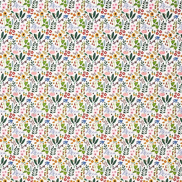 Colorful Flowers Wildflowers Floral Wrapping Paper Rolls – The