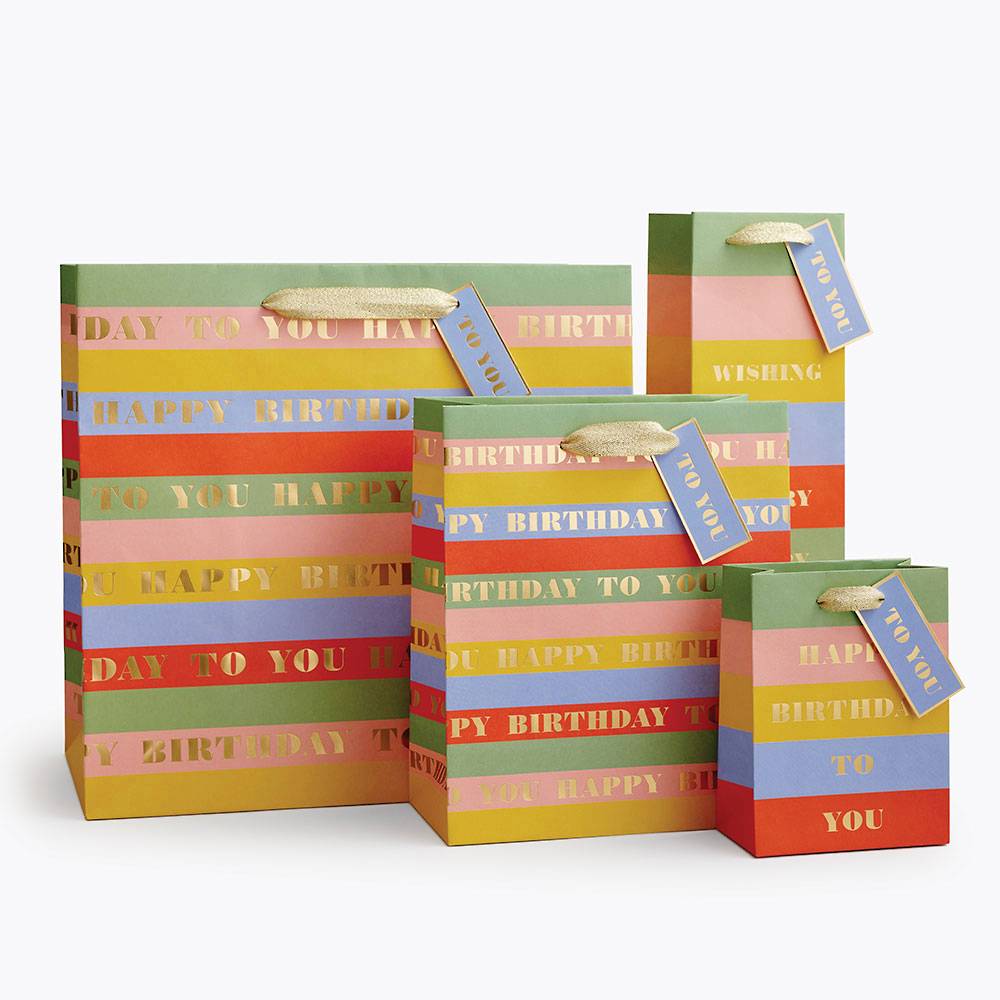 Paper Source Birthday Wishes Wrapping Paper