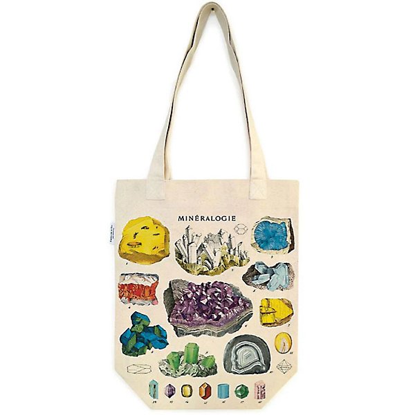 DIY Mineral Chart Tote Bag with Free Printables