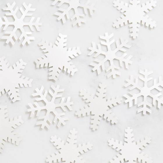 Stardream Quartz Die-cut Paper Snowflakes.