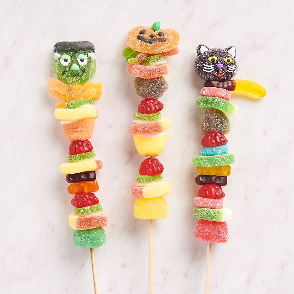 Personalized Halloween Candy Skewers Moon (5) - My Berry Own
