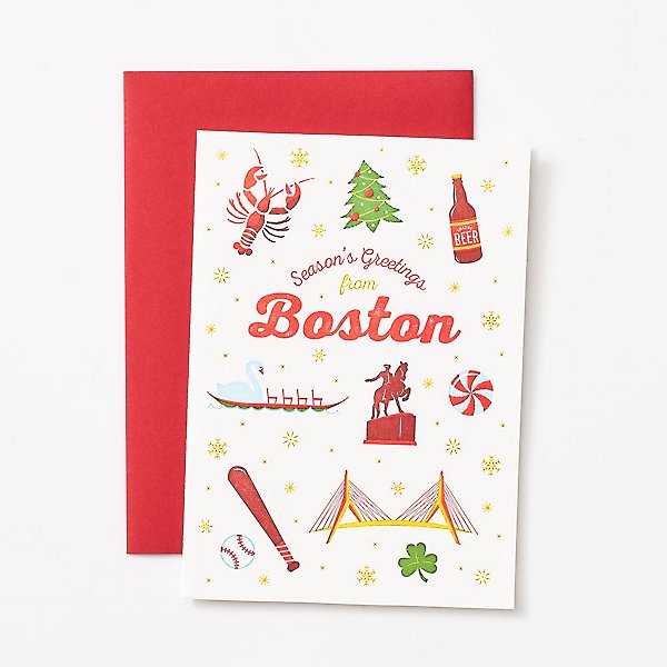 Boston | Greeting Card Boston | Greeting Card