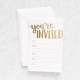 Pure White Printable Business Cards, Paper Source