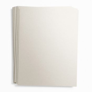 Shimmer Silver Card Stock 8.5" x 11"