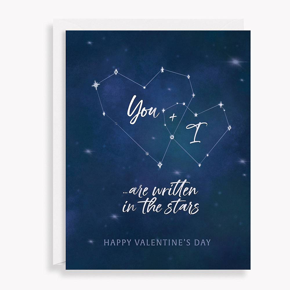 Written in the Stars Valentine's Day Card