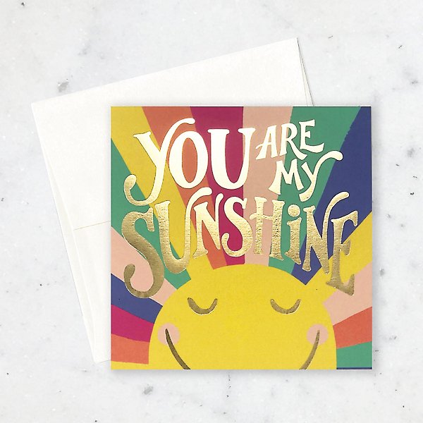 Melbourne Card You Are My Sunshine Melbourne Greeting Card 