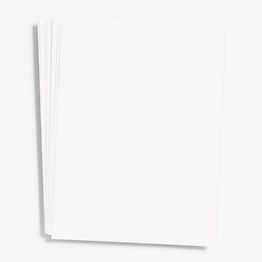 Paper Accents Blank White Cardstock Thick Paper 8 1/2 X 11 Heavy
