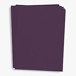 Cardstock Warehouse Paper Company Purple Cardstock Paper - 8.5 x 11 inch  Premium 100 lb. Cover - 25 Sheets from Cardstock Warehouse