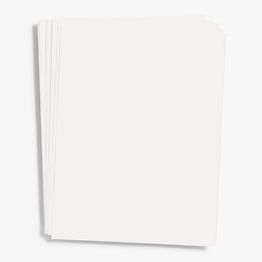 Eco White Card Stock 8.5 x 11