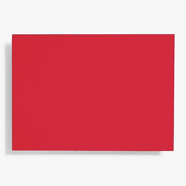 A6 Red Note Cards | Paper Source
