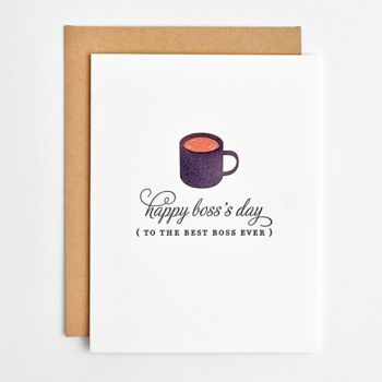 Coffee Cup Boss Day Card | Paper Source
