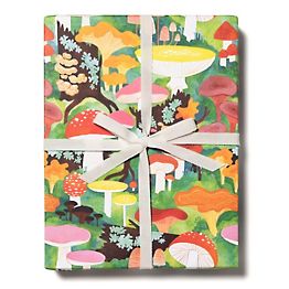 Woodland Wrapping Paper Cottagecore Wrapping Paper Woodland Christmas  Wrapping Paper Woodland Xmas Wrapping Paper 