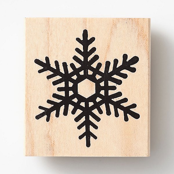 DIY Snowflake Stamps 