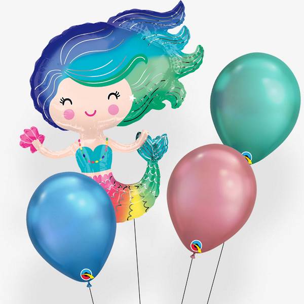 Mermaid Balloon Bouquet.