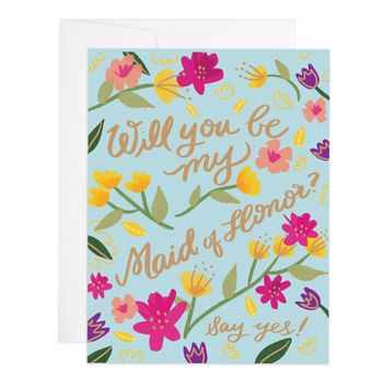 Will You Be My Maid Of Honor Greeting Card | Paper Source