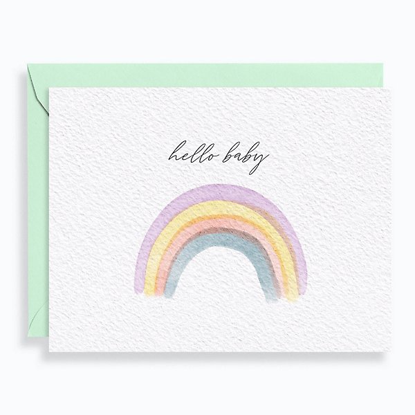 Hello Baby Card Hello Baby Card