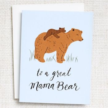 Mama Bear Mother's Day Card | Paper Source