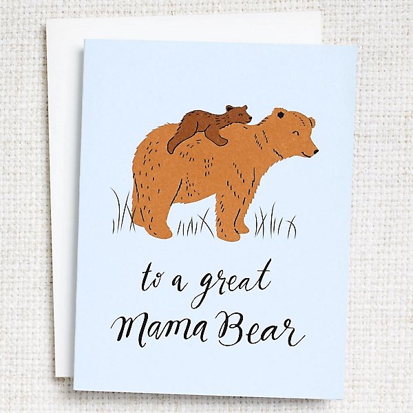 Mama Bear Card – Lana's Shop