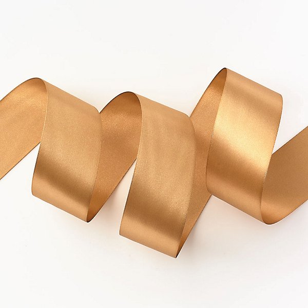 Paper Source ¼ Vintage Gold Satin Ribbon