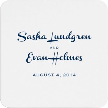 French Script Wedding Reception Card Paper Source