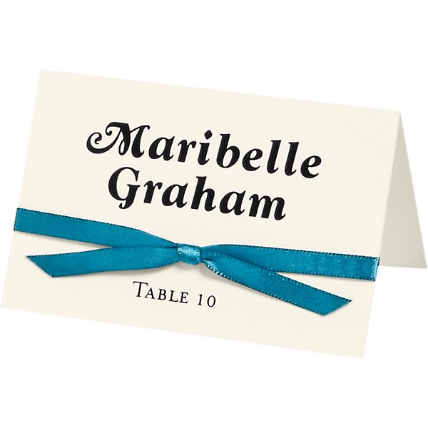 Superfine Soft White Printable Place Cards