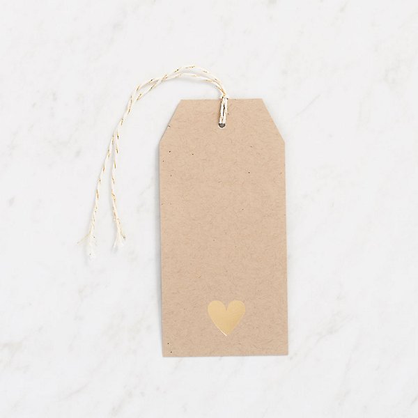 Gold XO Gift Tag – Sugar Paper