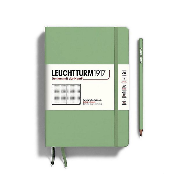 Leuchtturm Medium Hardcover Dotted Notebook