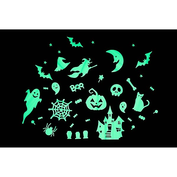 Diy glow in the dark stickers without double sided tape??, How to make glow  in the dark stickers