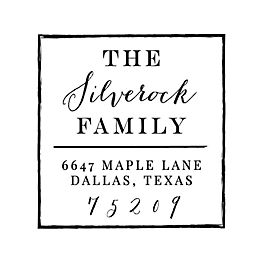 Order Personalized Address Matherson Round 2 Custom Stamp – Creative  Rubber Stamps