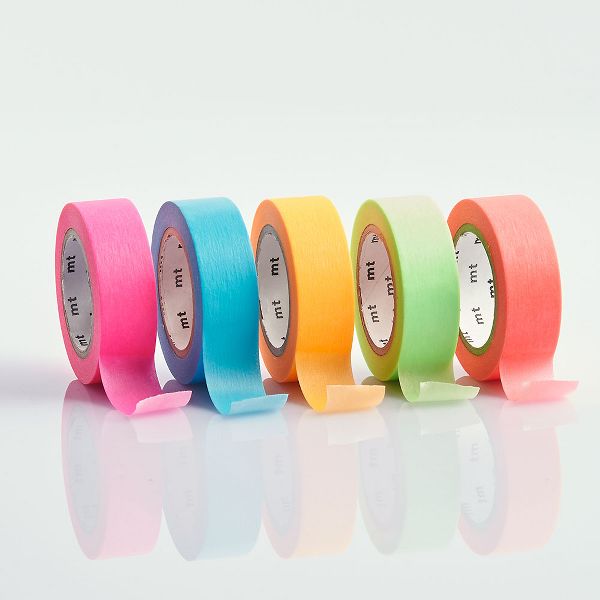 Neon Solid Washi Tape
