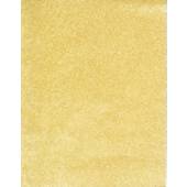 Sparkly Gold Glitter on White Tissue Paper Sheets Gift Wrap Wrapping 30x20  / 750x500mm 