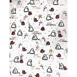 Countryside Christmas Wrapping Paper