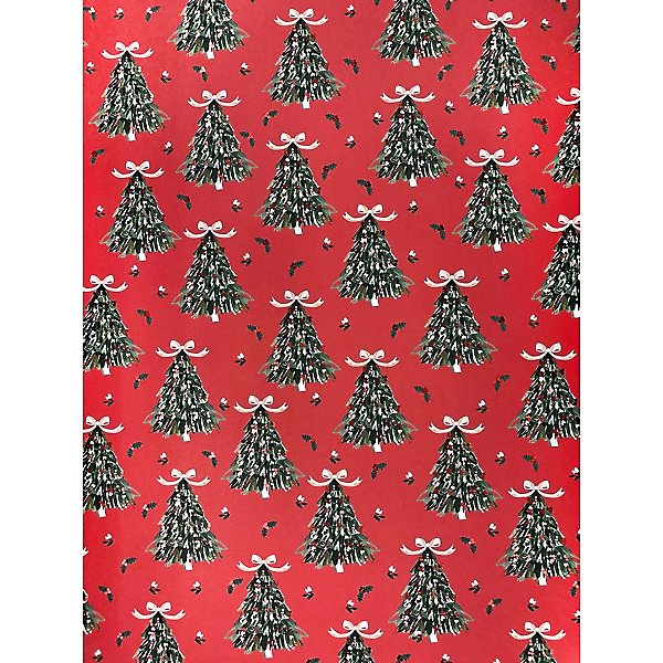 Paper Source Tinsel Tree Stone Paper Roll Wrap