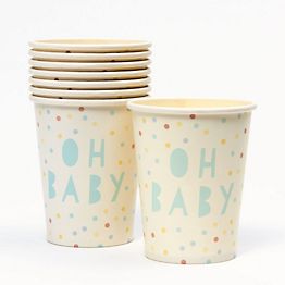 Oh Baby Shower Can Cooler — When it Rains Paper Co. | Colorful and fun  paper goods, office supplies, and personalized gifts.