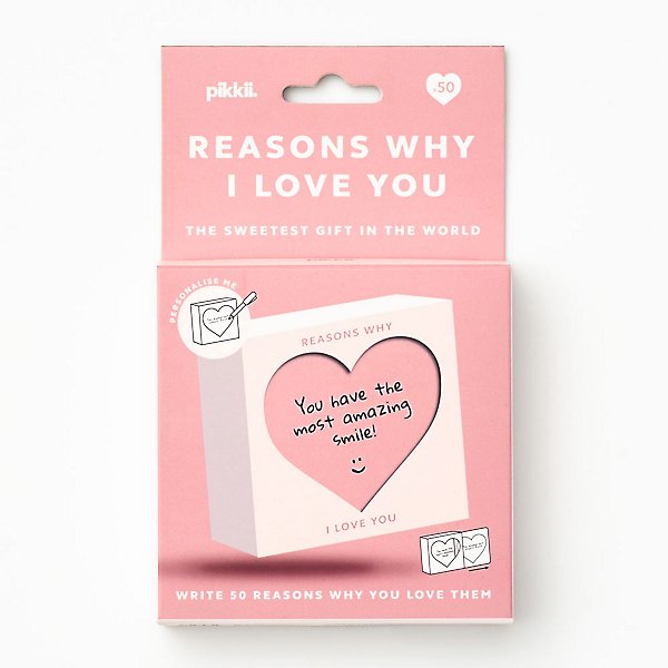 Reasons Why I Love You Slide Box