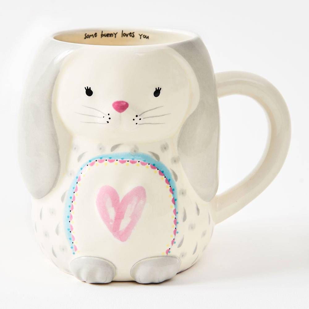 1pc Super Cute Rabbit Designed Ceramic Mug With High Aesthetic And Unique  Ins Style
