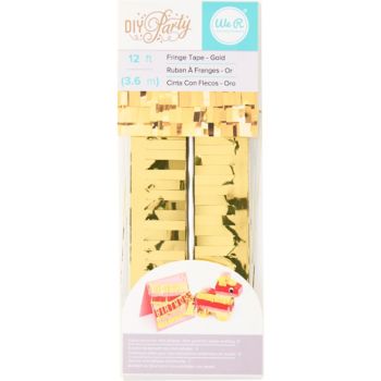 Gold Fringe Rubber Tape