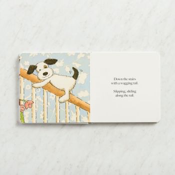 puppy makes mischief