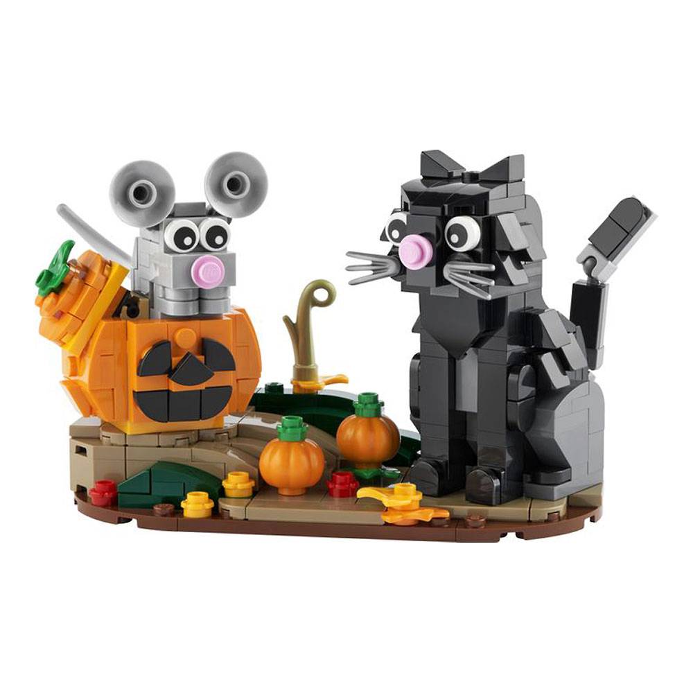 LEGO Iconic Halloween Cat & Mouse Set