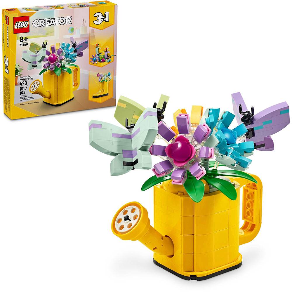 LEGO Creator Flowers in Watering Can