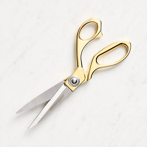 Modern Desk Scissors - Gold - Trixie & Jax Paper Company