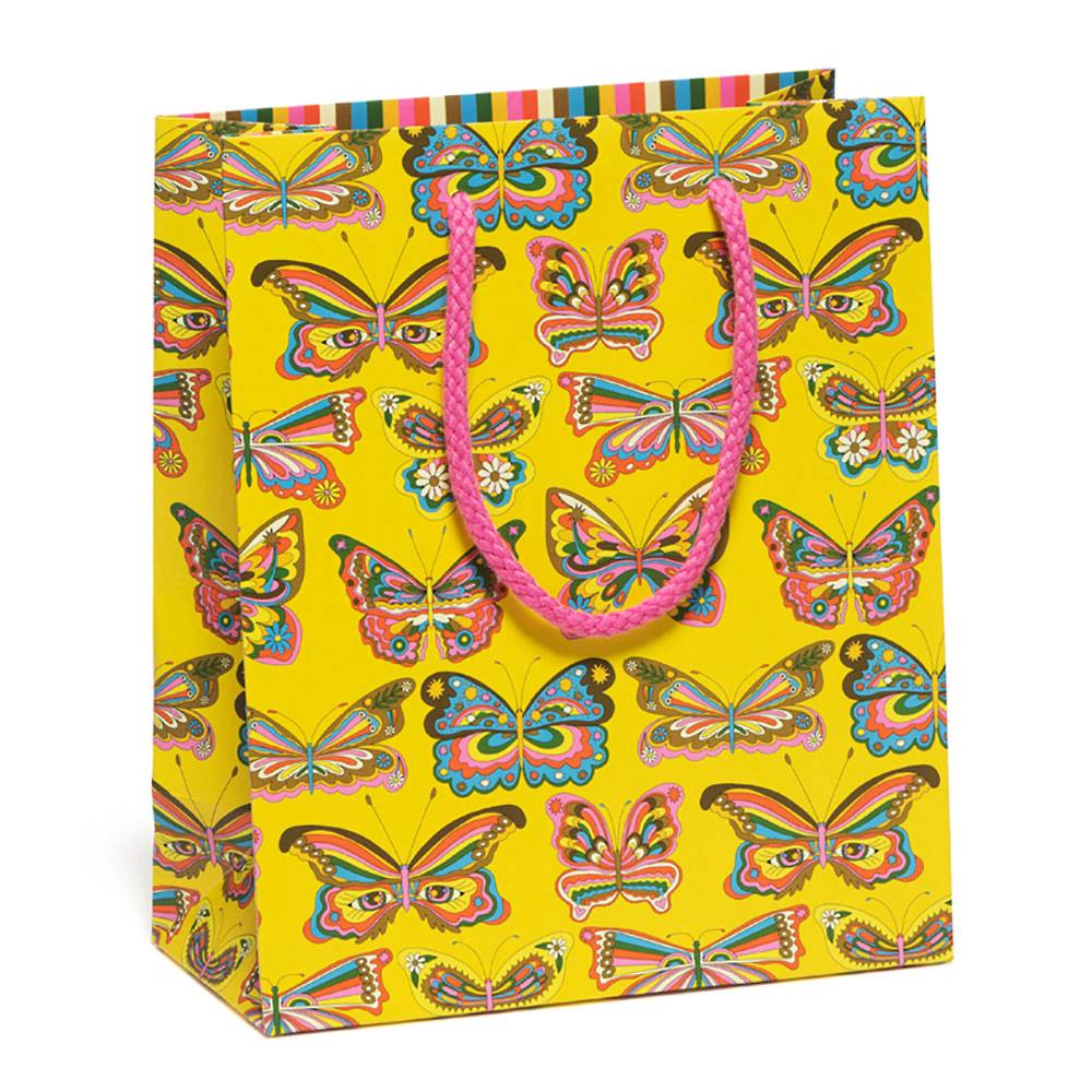 Psychedelic Butterfly Medium Gift Bag