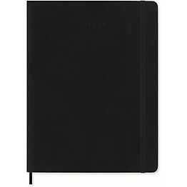 Moleskine 2024 Large Hardcover Classic Weekly Planner - Black