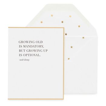Growing Old Growing Up Quote